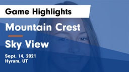 Mountain Crest  vs Sky View  Game Highlights - Sept. 14, 2021