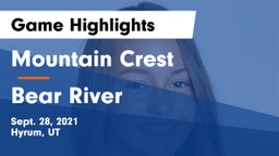 Mountain Crest  vs Bear River  Game Highlights - Sept. 28, 2021