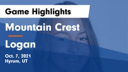 Mountain Crest  vs Logan  Game Highlights - Oct. 7, 2021