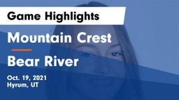 Mountain Crest  vs Bear River  Game Highlights - Oct. 19, 2021