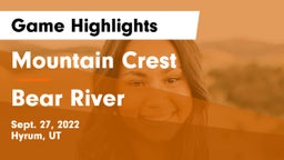 Mountain Crest  vs Bear River  Game Highlights - Sept. 27, 2022