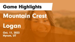 Mountain Crest  vs Logan  Game Highlights - Oct. 11, 2022
