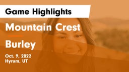 Mountain Crest  vs Burley  Game Highlights - Oct. 9, 2022