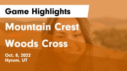 Mountain Crest  vs Woods Cross  Game Highlights - Oct. 8, 2022