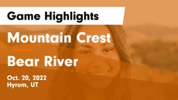 Mountain Crest  vs Bear River  Game Highlights - Oct. 20, 2022