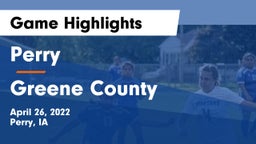 Perry  vs Greene County  Game Highlights - April 26, 2022