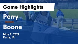 Perry  vs Boone  Game Highlights - May 9, 2022