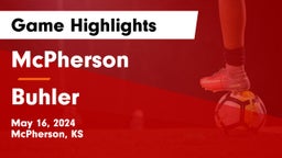 McPherson  vs Buhler  Game Highlights - May 16, 2024