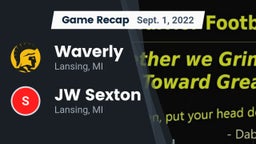 Recap: Waverly  vs. JW Sexton  2022