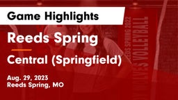 Reeds Spring  vs Central  (Springfield) Game Highlights - Aug. 29, 2023