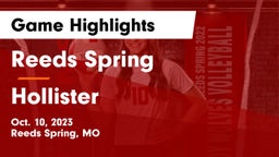 Reeds Spring  vs Hollister  Game Highlights - Oct. 10, 2023
