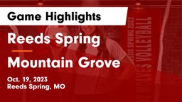 Reeds Spring  vs Mountain Grove  Game Highlights - Oct. 19, 2023