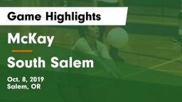 McKay  vs South Salem  Game Highlights - Oct. 8, 2019