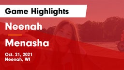 Neenah  vs Menasha  Game Highlights - Oct. 21, 2021