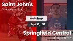 Matchup: St. John's High vs. Springfield Central  2017