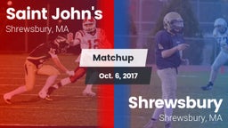 Matchup: St. John's High vs. Shrewsbury  2017