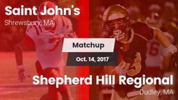 Matchup: St. John's High vs. Shepherd Hill Regional  2017