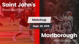 Matchup: St. John's High vs. Marlborough  2019