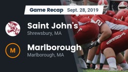 Recap: Saint John's  vs. Marlborough  2019
