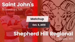 Matchup: St. John's High vs. Shepherd Hill Regional  2019