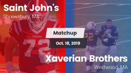 Matchup: St. John's High vs. Xaverian Brothers  2019