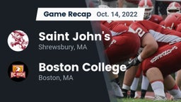 Recap: Saint John's  vs. Boston College  2022