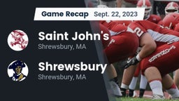 Recap: Saint John's  vs. Shrewsbury  2023