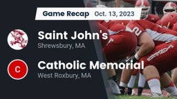 Recap: Saint John's  vs. Catholic Memorial  2023