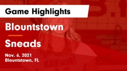 Blountstown  vs Sneads Game Highlights - Nov. 6, 2021