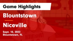 Blountstown  vs Niceville  Game Highlights - Sept. 10, 2022