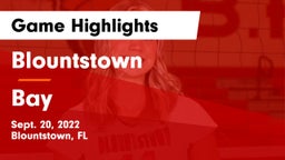 Blountstown  vs Bay  Game Highlights - Sept. 20, 2022