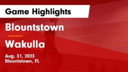 Blountstown  vs Wakulla Game Highlights - Aug. 31, 2023