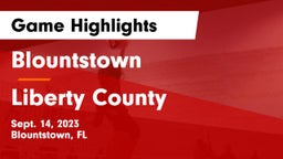 Blountstown  vs Liberty County  Game Highlights - Sept. 14, 2023