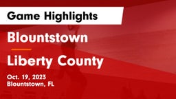 Blountstown  vs Liberty County  Game Highlights - Oct. 19, 2023
