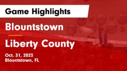 Blountstown  vs Liberty County  Game Highlights - Oct. 31, 2023