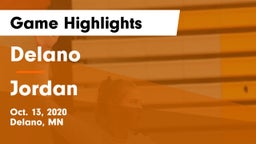 Delano  vs Jordan  Game Highlights - Oct. 13, 2020