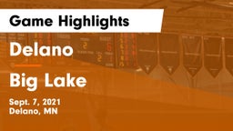 Delano  vs Big Lake  Game Highlights - Sept. 7, 2021