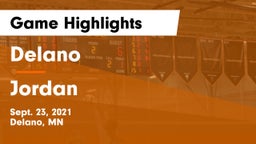 Delano  vs Jordan  Game Highlights - Sept. 23, 2021