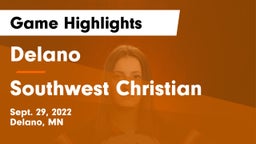 Delano  vs Southwest Christian  Game Highlights - Sept. 29, 2022