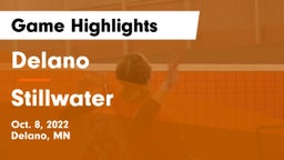 Delano  vs Stillwater  Game Highlights - Oct. 8, 2022