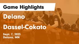 Delano  vs Dassel-Cokato  Game Highlights - Sept. 7, 2023