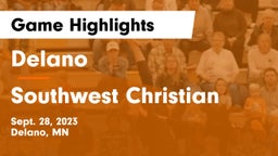 Delano  vs Southwest Christian  Game Highlights - Sept. 28, 2023