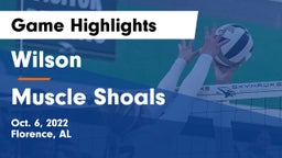 Wilson  vs Muscle Shoals Game Highlights - Oct. 6, 2022