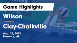 Wilson  vs Clay-Chalkville  Game Highlights - Aug. 26, 2023