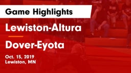 Lewiston-Altura vs Dover-Eyota  Game Highlights - Oct. 15, 2019