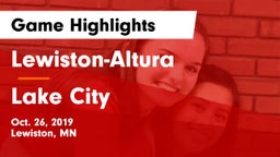 Lewiston-Altura vs Lake City  Game Highlights - Oct. 26, 2019