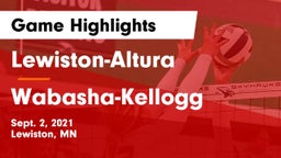 Lewiston-Altura  vs Wabasha-Kellogg  Game Highlights - Sept. 2, 2021