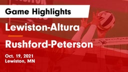 Lewiston-Altura  vs Rushford-Peterson  Game Highlights - Oct. 19, 2021