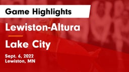 Lewiston-Altura  vs Lake City  Game Highlights - Sept. 6, 2022