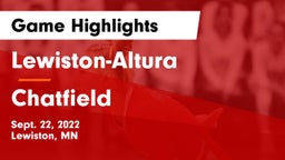 Lewiston-Altura  vs Chatfield  Game Highlights - Sept. 22, 2022